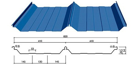 直立鎖縫820屋面系統